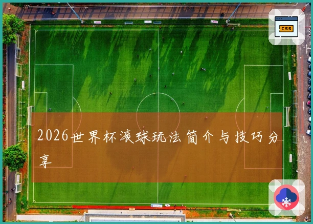 2026世界杯滚球玩法简介与技巧分享